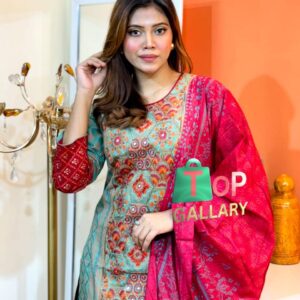 আড়ং কটন ভিআইপি থ্রি পিস